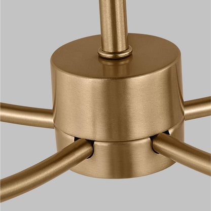 Greenwich Chandelier in Detail.