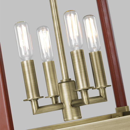 Hadley Lantern Pendant Light in Detail.