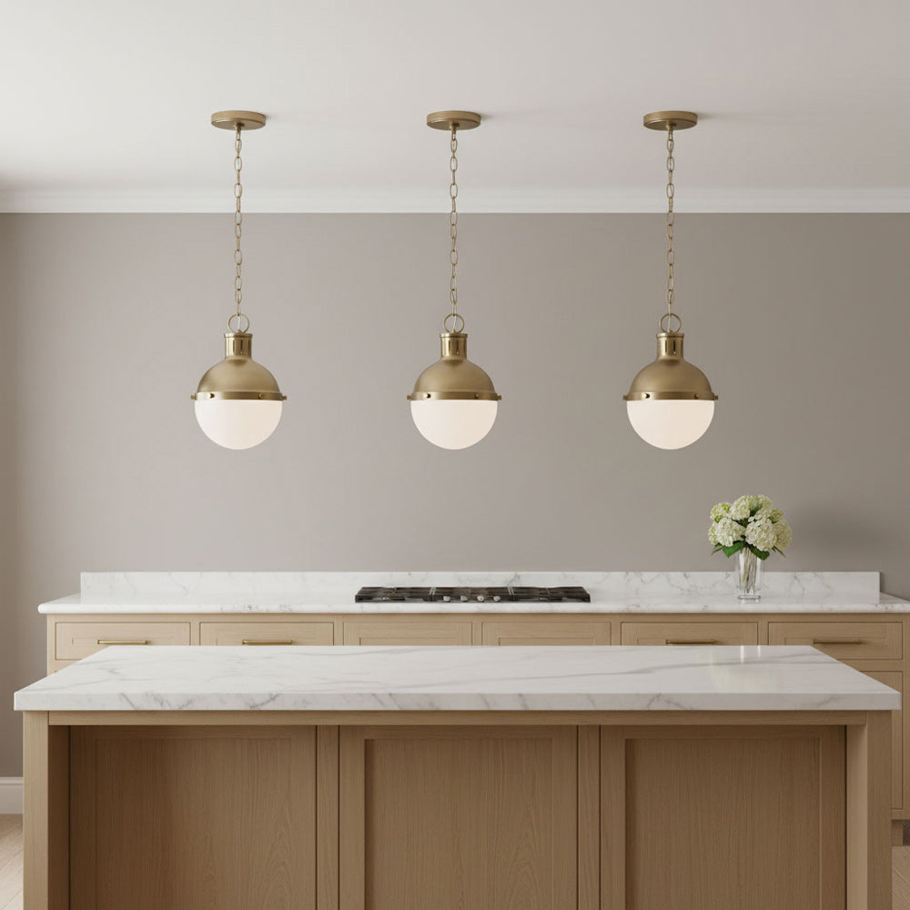 Hanks Mini Pendant Light in kitchen.
