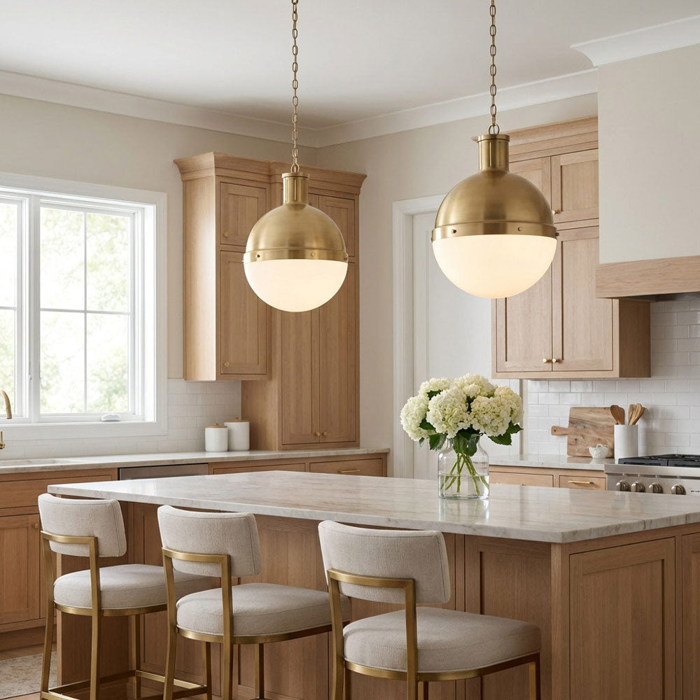 Hanks Pendant Light in kitchen.