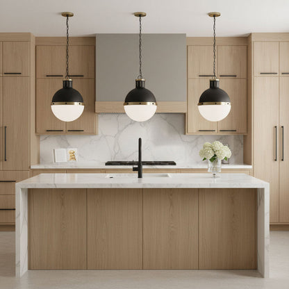 Hanks Pendant Light in kitchen.