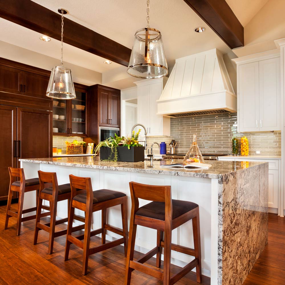 Harrow Pendant Light in kitchen.