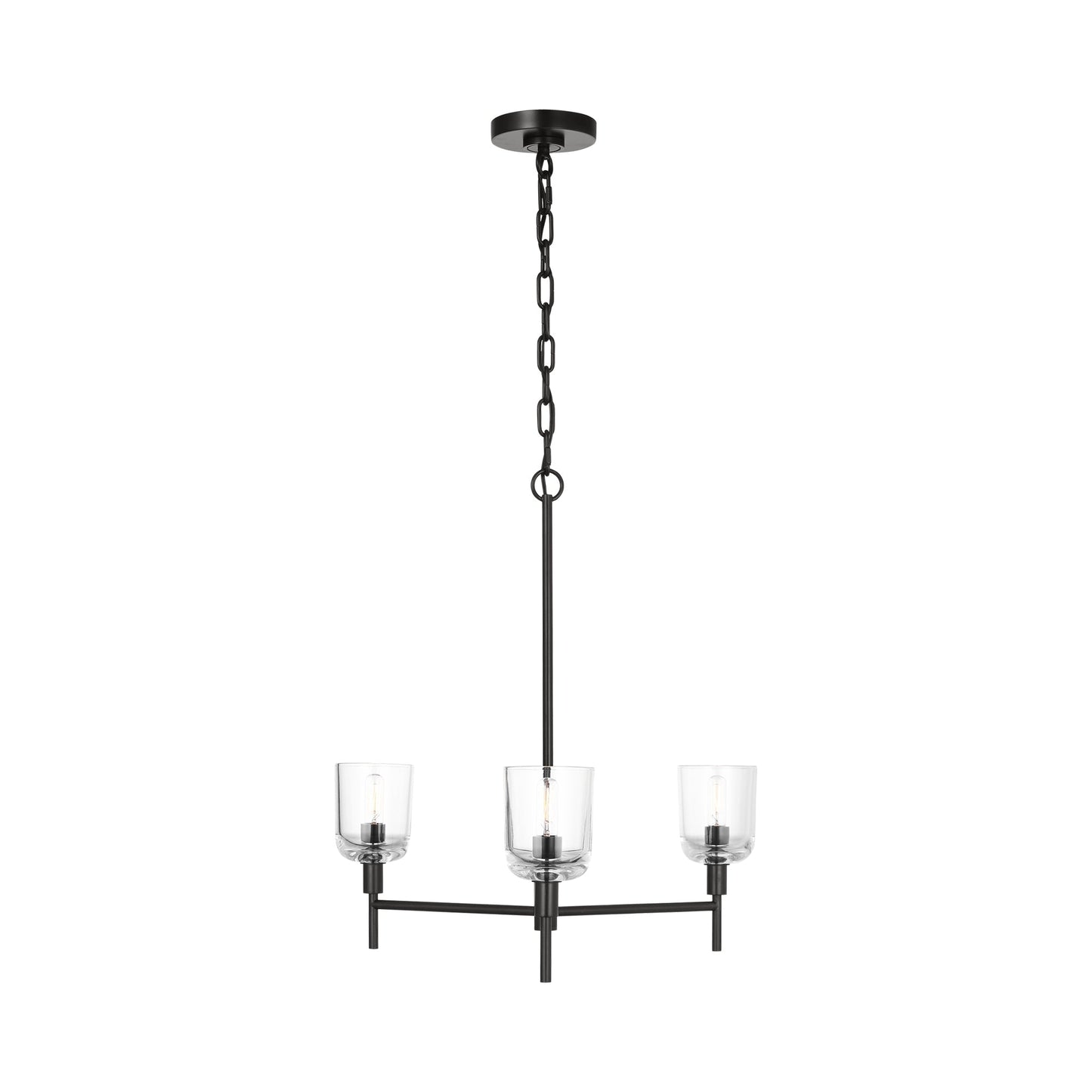 Hartley Chandelier in Aged Iron (Medium).