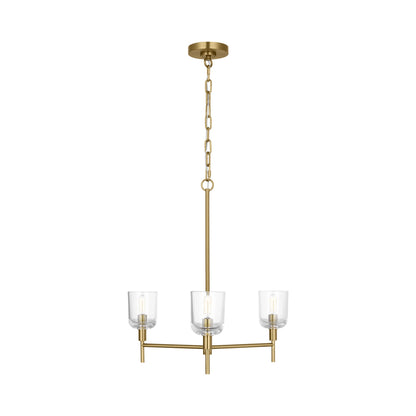 Hartley Chandelier in Burnished Brass (Medium).