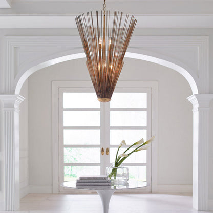 Helios Pendant Light in living room.