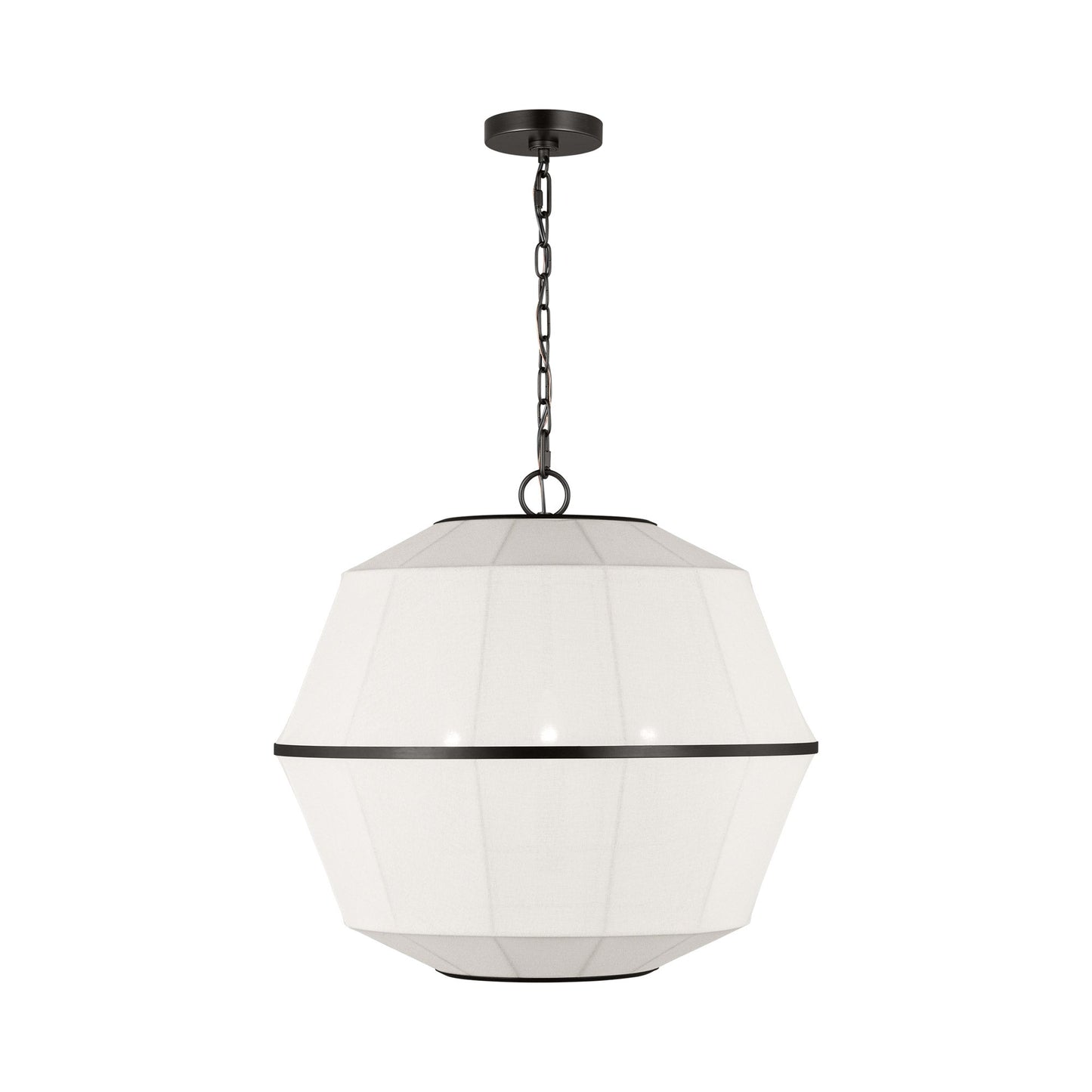 Hikari Chandelier in Aged Iron (Medium).