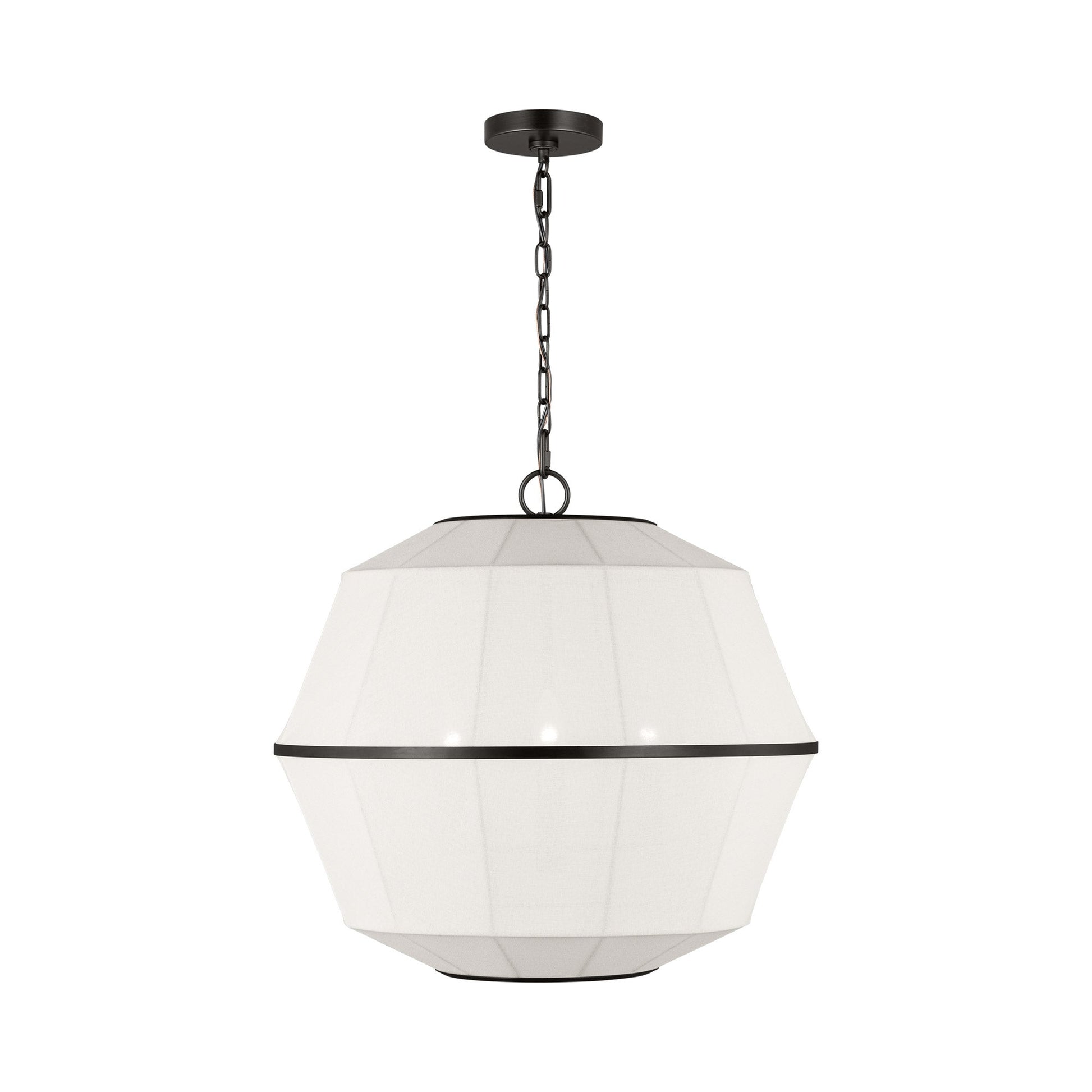 Hikari Chandelier in Aged Iron (Medium).