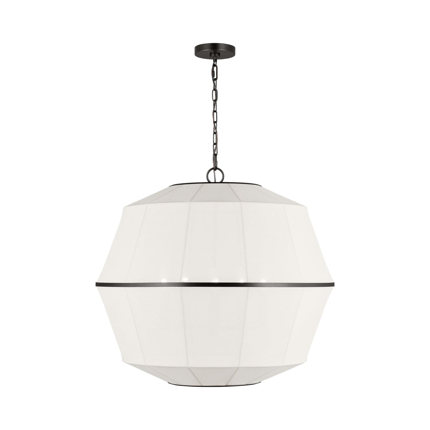 Hikari Chandelier in Aged Iron (Large).