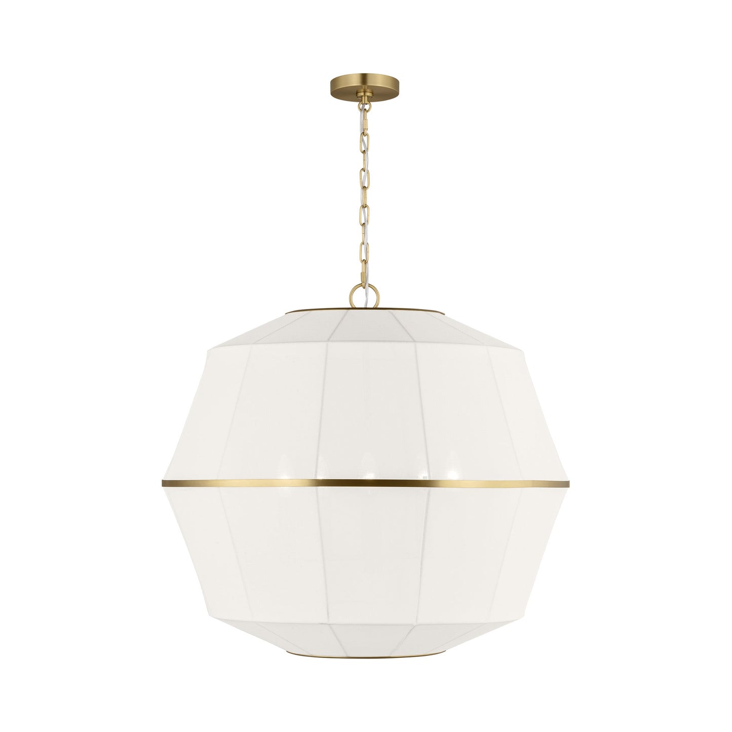 Hikari Chandelier in Burnished Brass (Large).