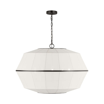 Hikari Chandelier in Aged Iron (Wide).