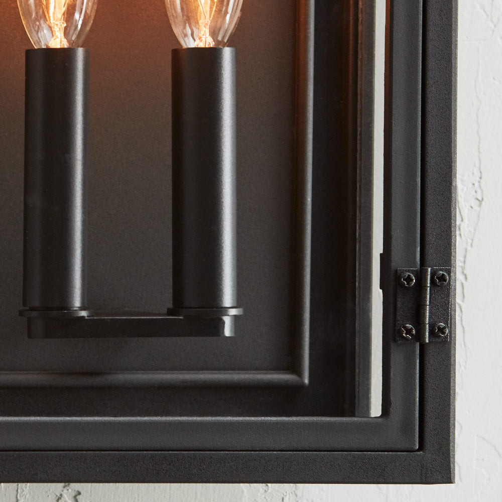 Hingham Outdoor Wall Light in Detail.