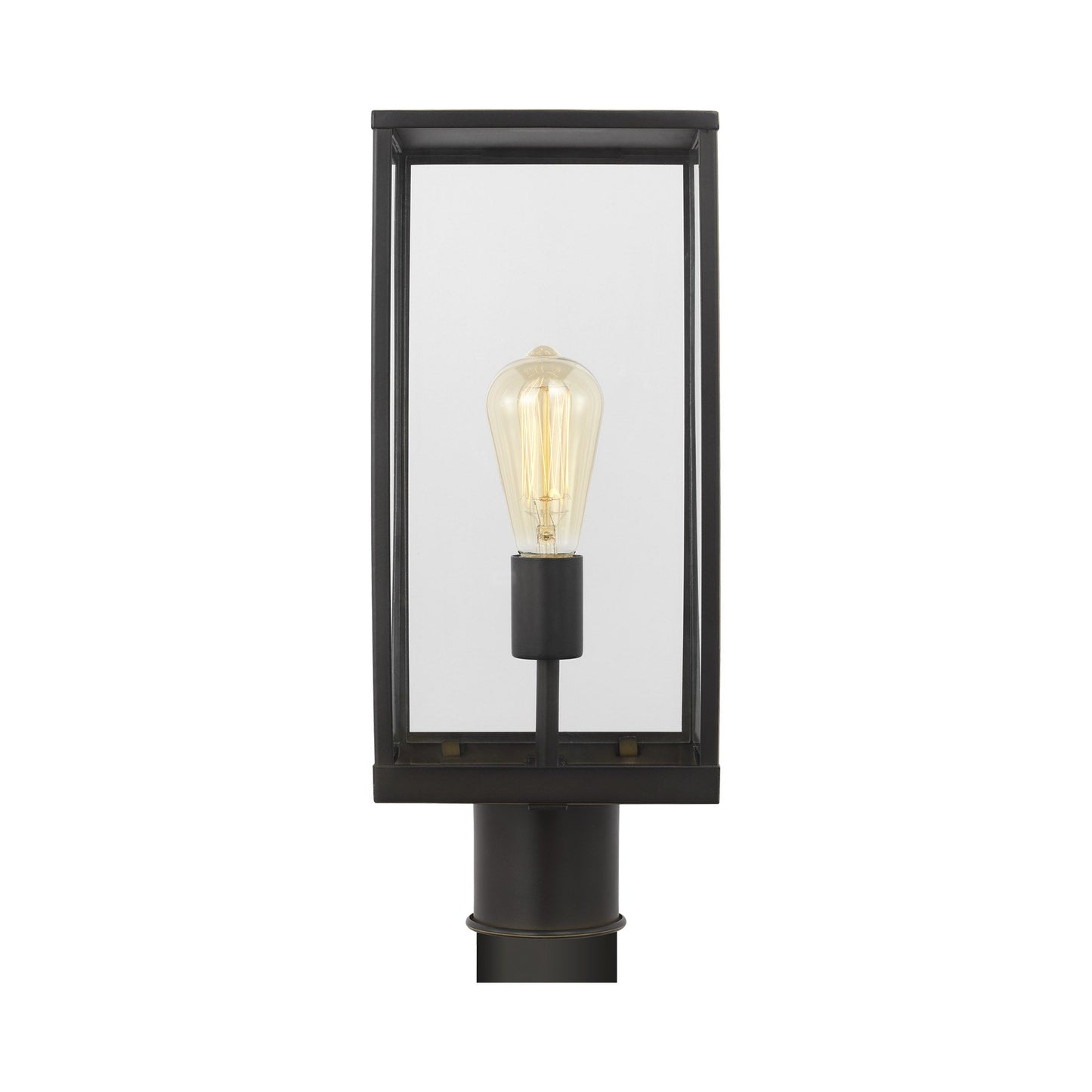 Howell Outdoor Post Light in Antique Bronze.