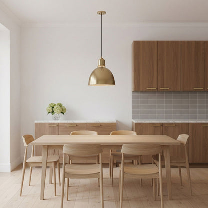 Huey Pendant Light in dining room.