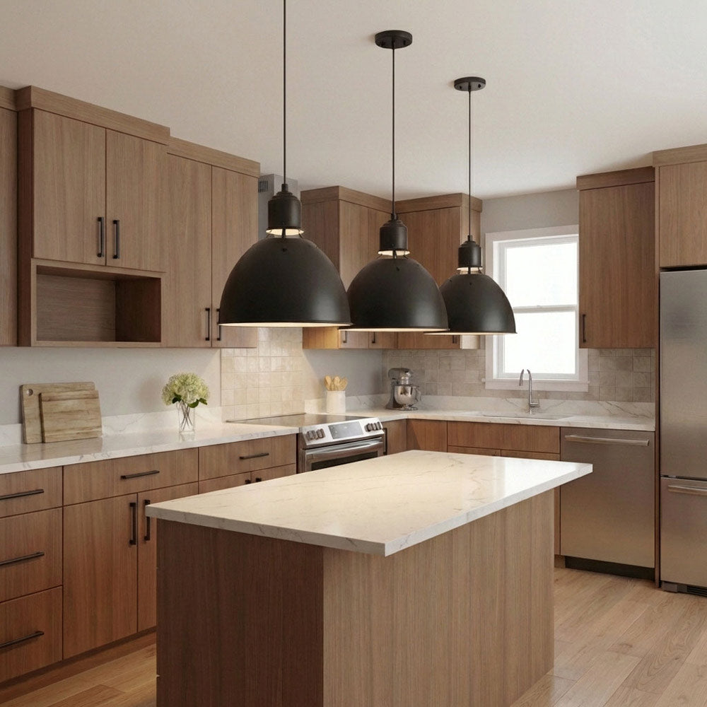 Huey Pendant Light in kitchen.