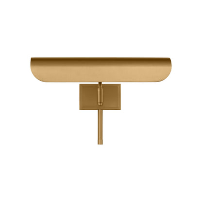 Hull Picture Light in Burnished Brass (13-Inch).