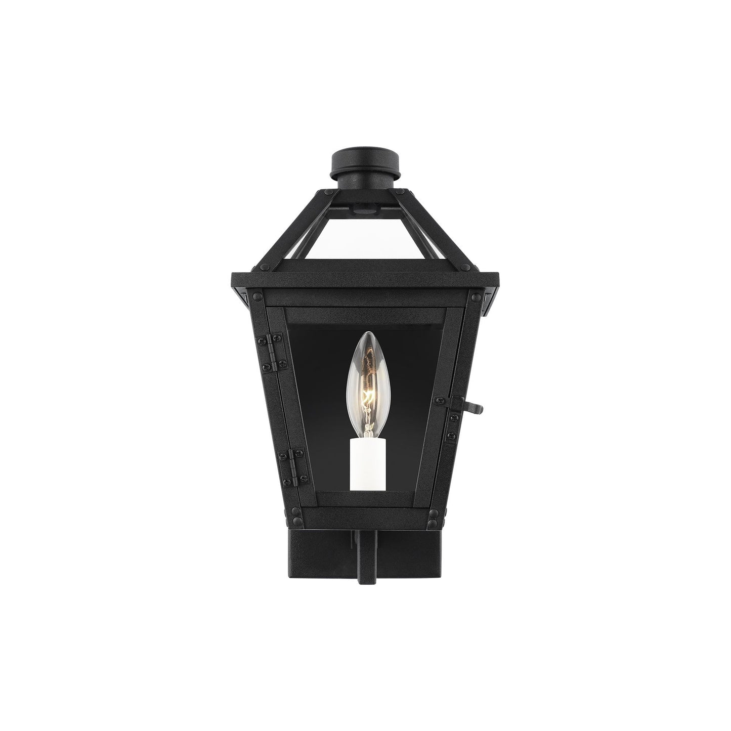 Hyannis Outdoor Wall Light in Textured Black (X-Small).