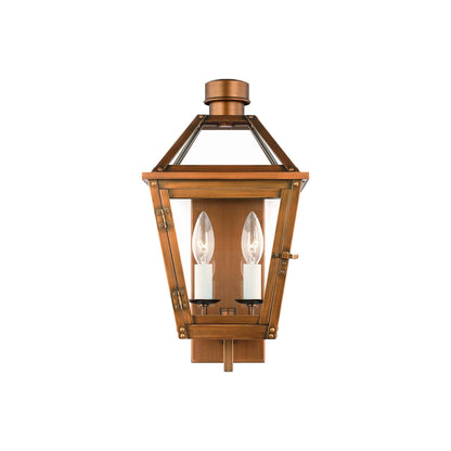 Hyannis Outdoor Wall Light in Natural Copper (Small).