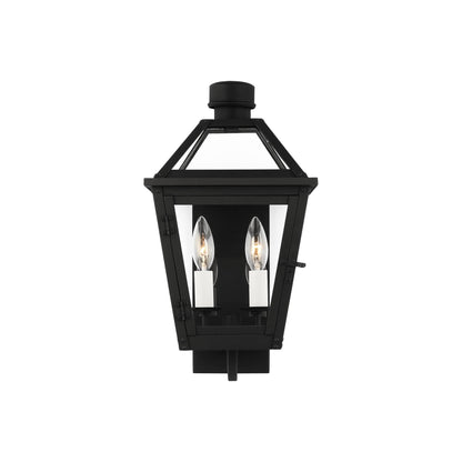 Hyannis Outdoor Wall Light in Textured Black (Small).