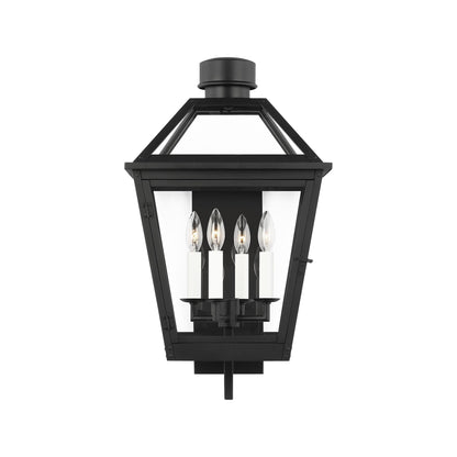 Hyannis Outdoor Wall Light in Textured Black (Large).