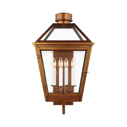 Hyannis Outdoor Wall Light in Natural Copper (X-Large).