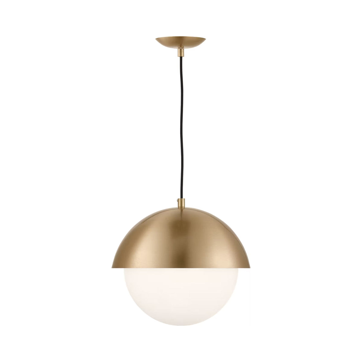 Hyde Pendant Light in Satin Brass (Medium).