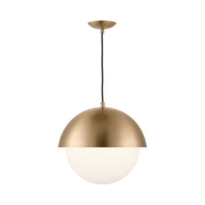 Hyde Pendant Light in Satin Brass (Large).