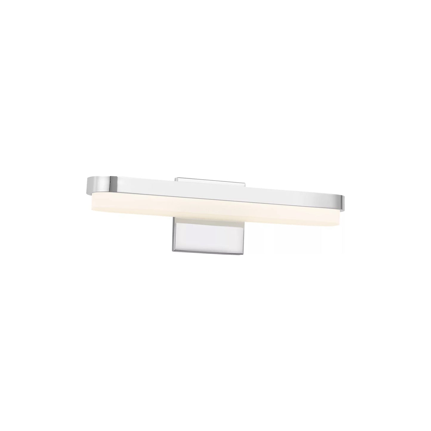 Ismary LED Bath Vanity Light in Chrome (18-Inch).