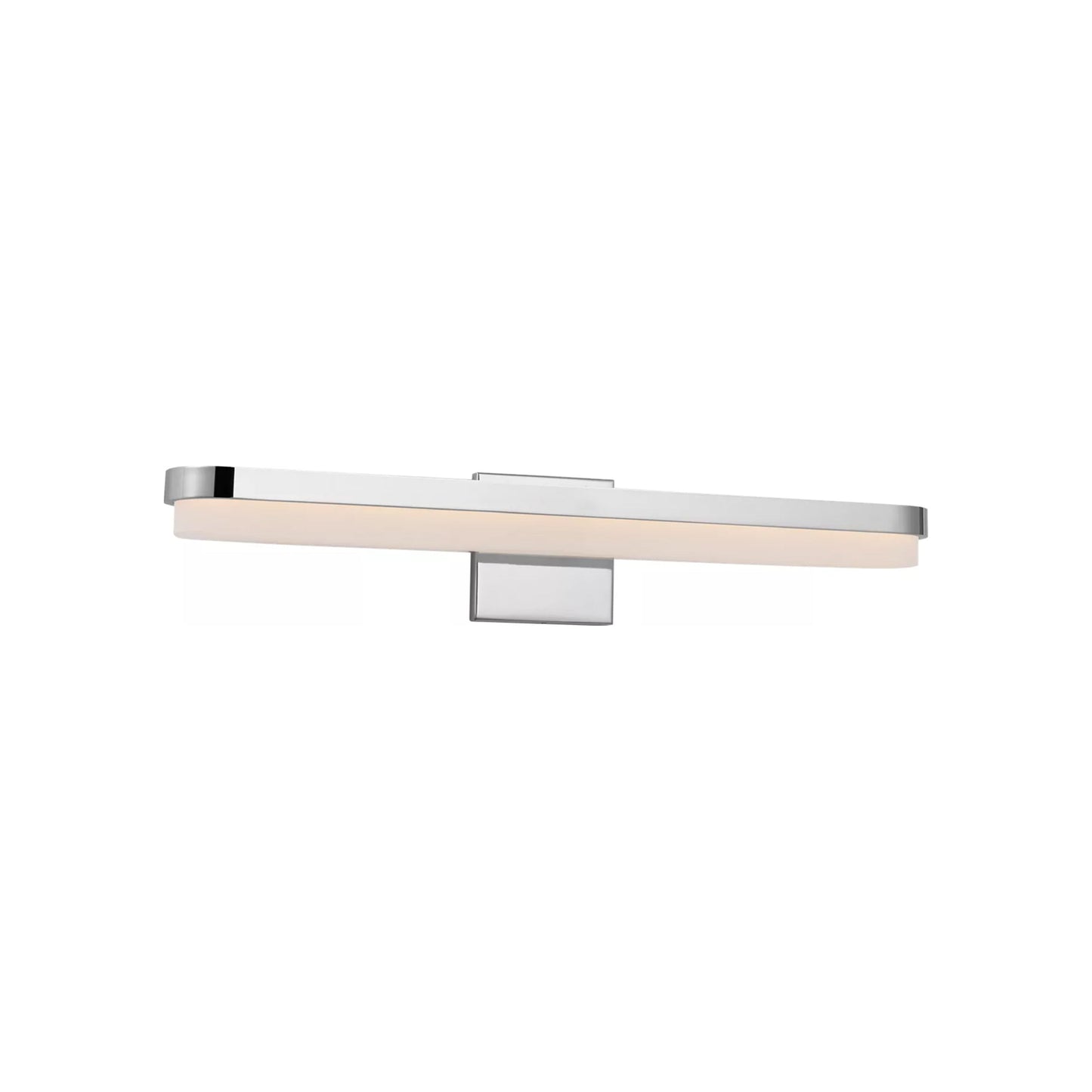Ismary LED Bath Vanity Light in Chrome (27-Inch).