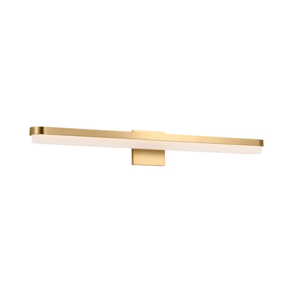 Ismary LED Bath Vanity Light in Burnished Brass (36-Inch).