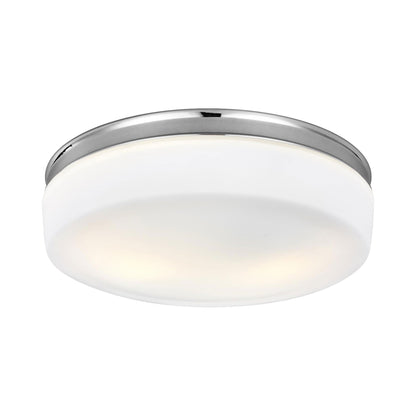 Issen Flush Mount Ceiling Light in Chrome.