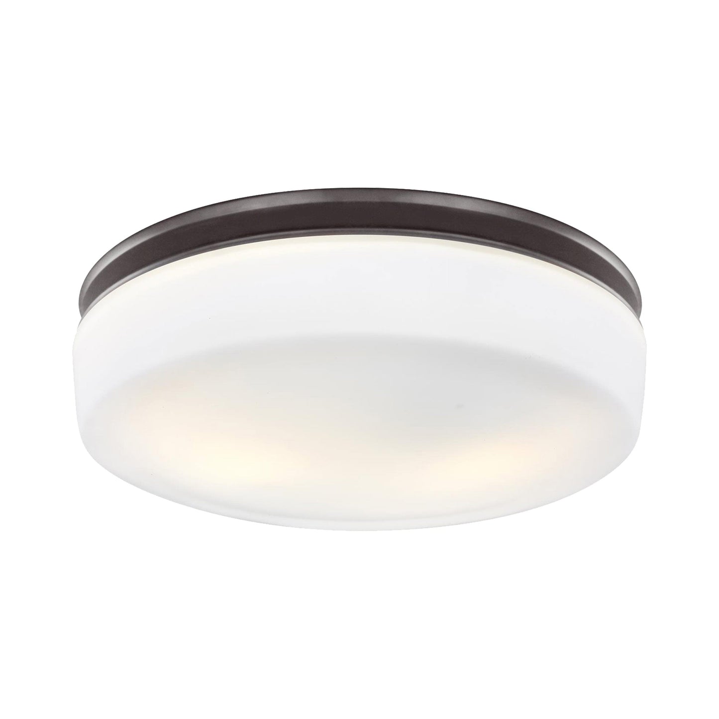 Issen Flush Mount Ceiling Light in Oil Rubbed Bronze.