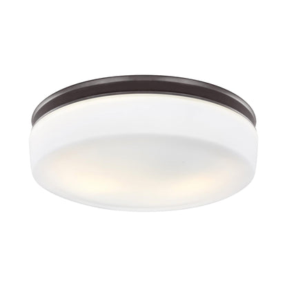 Issen Flush Mount Ceiling Light in Oil Rubbed Bronze.