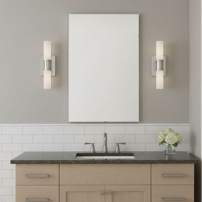 Keaton Bath Wall Light in bathroom.