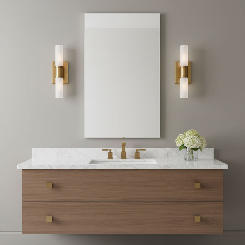 Keaton Bath Wall Light in bathroom.