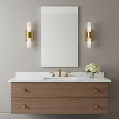 Keaton Bath Wall Light in bathroom.