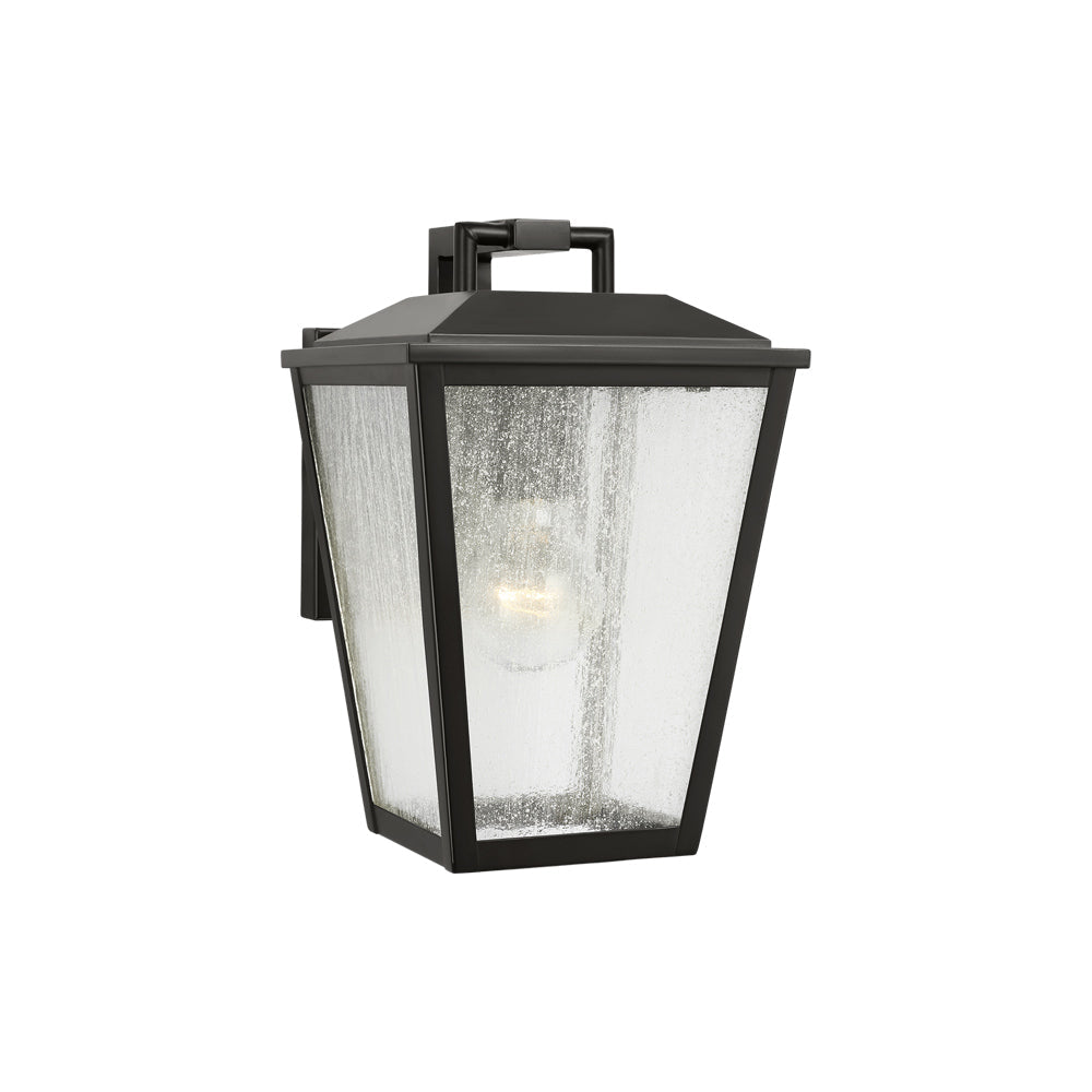 Kennewick Outdoor Wall Light in Antique Bronze (10-Inch).