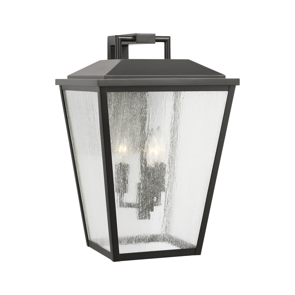 Kennewick Outdoor Wall Light in Antique Bronze (16.5-Inch).