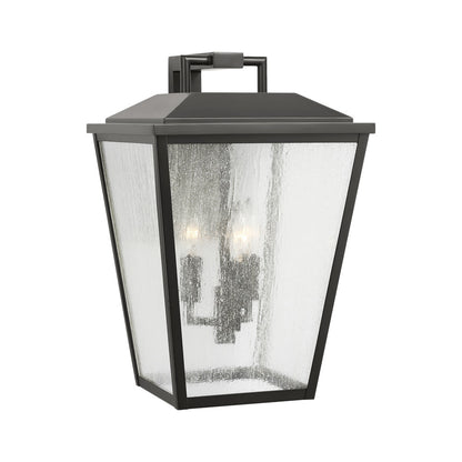 Kennewick Outdoor Wall Light in Antique Bronze (16.5-Inch).