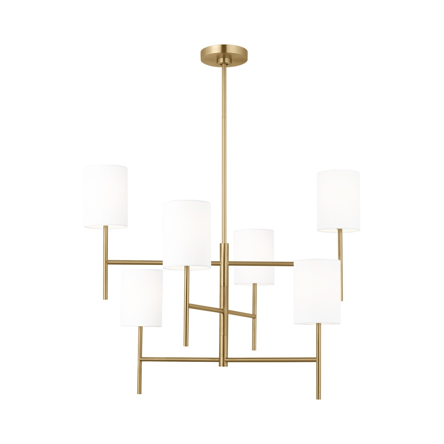 Key Chandelier in Burnished Brass (Large).