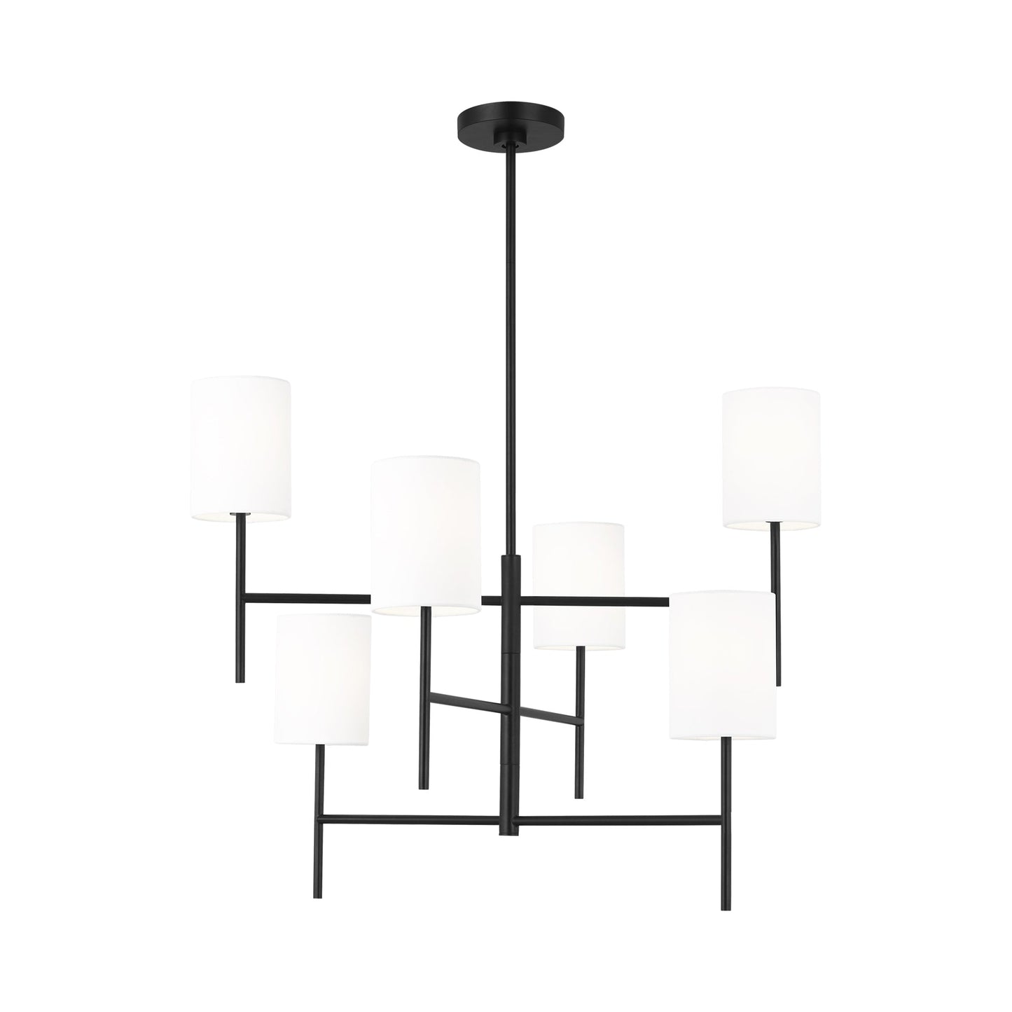 Key Chandelier in Midnight Black (Large).