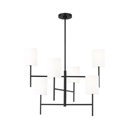 Key Chandelier in Midnight Black (Large).