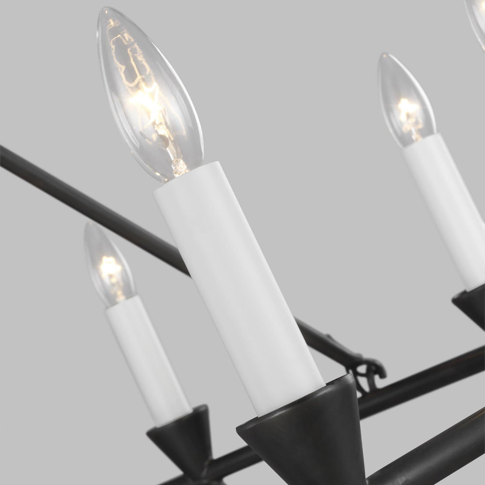 Keystone Chandelier in Detail.