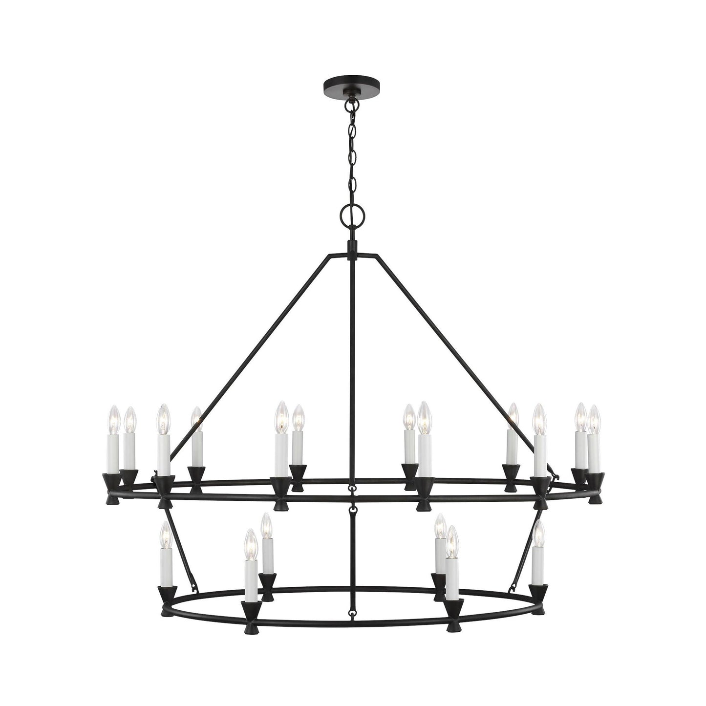 Keystone Chandelier in Detail.