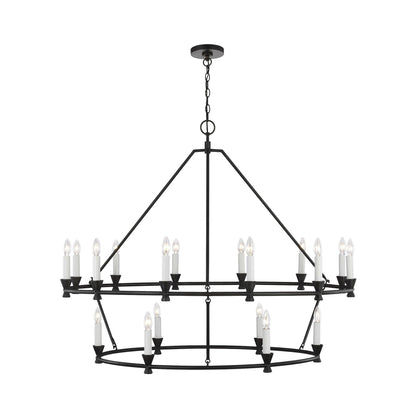 Keystone Chandelier in Detail.