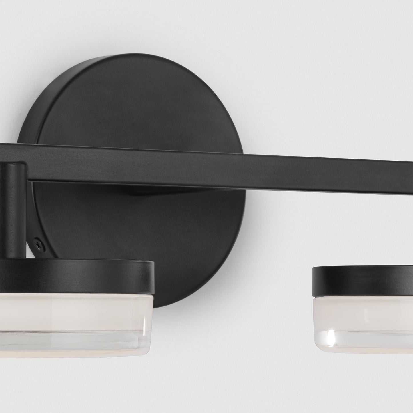 Khan LED Bath Vanity Light in Detail.