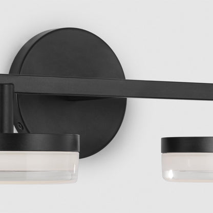 Khan LED Bath Vanity Light in Detail.