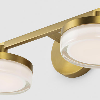 Khan LED Bath Vanity Light in Detail.