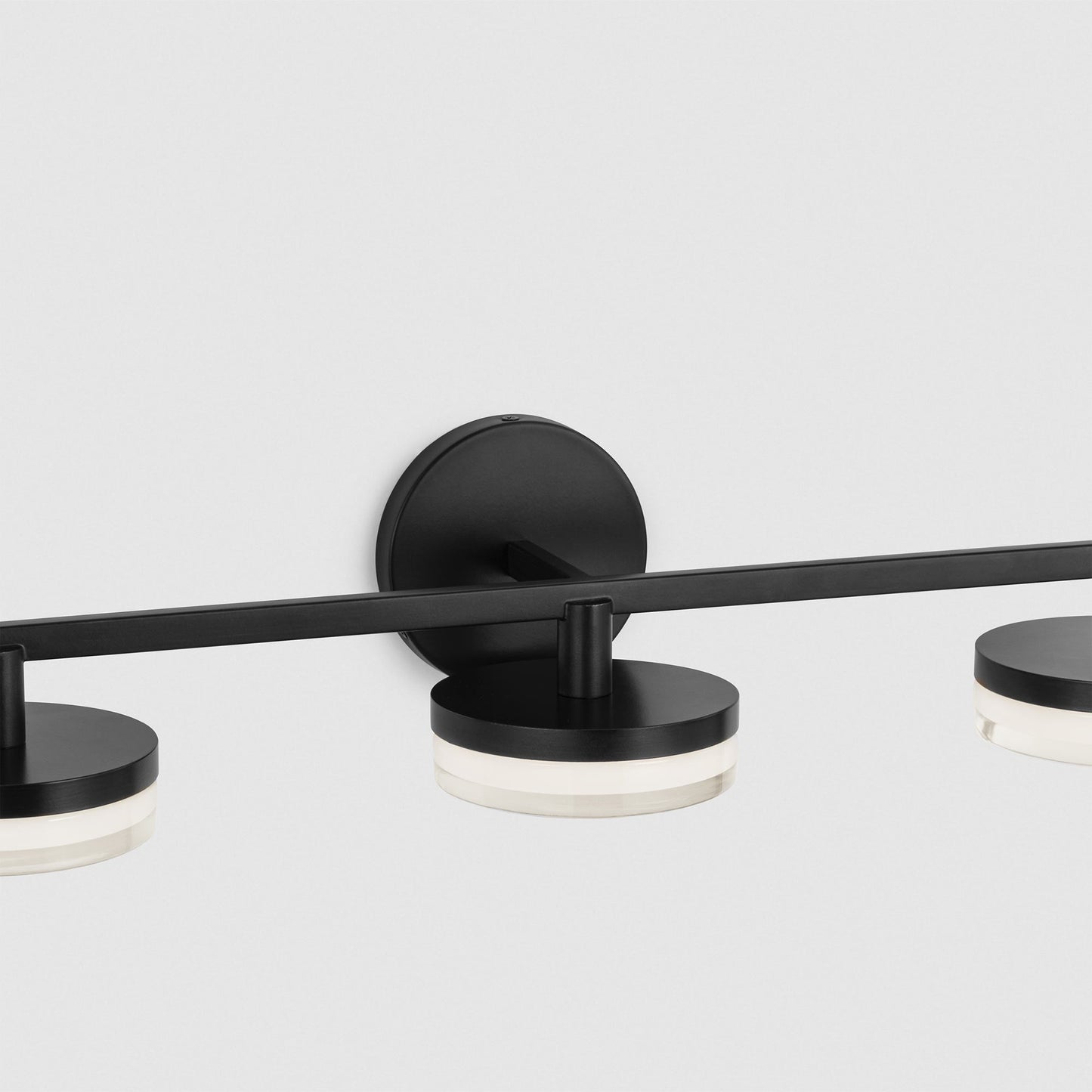 Khan LED Bath Vanity Light in Detail.