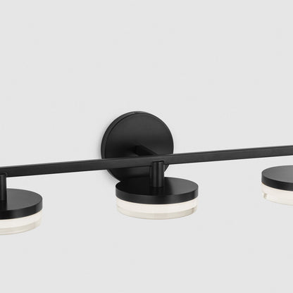 Khan LED Bath Vanity Light in Detail.