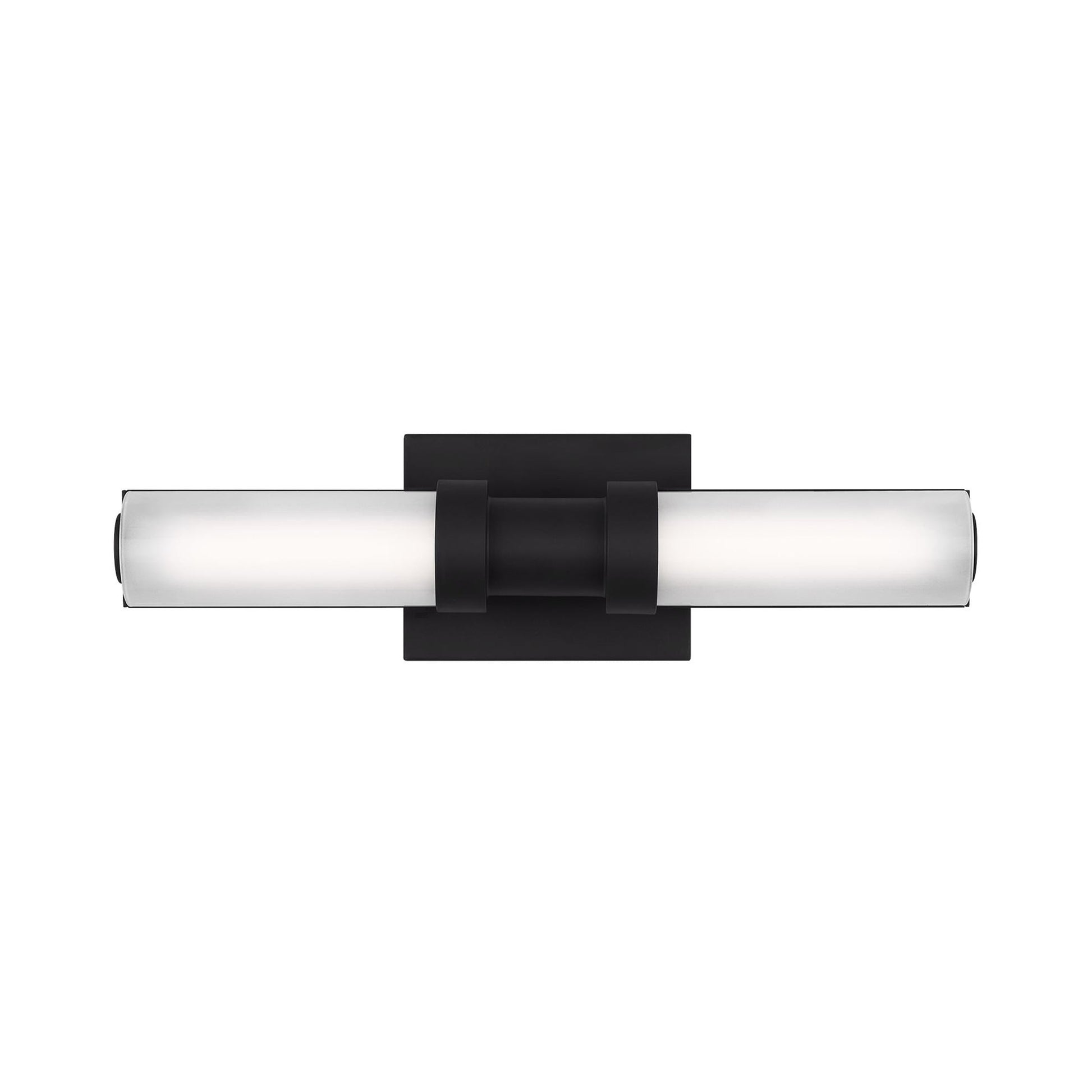 Kiel LED Bath Vanity Light in Midnight Black (18-Inch).